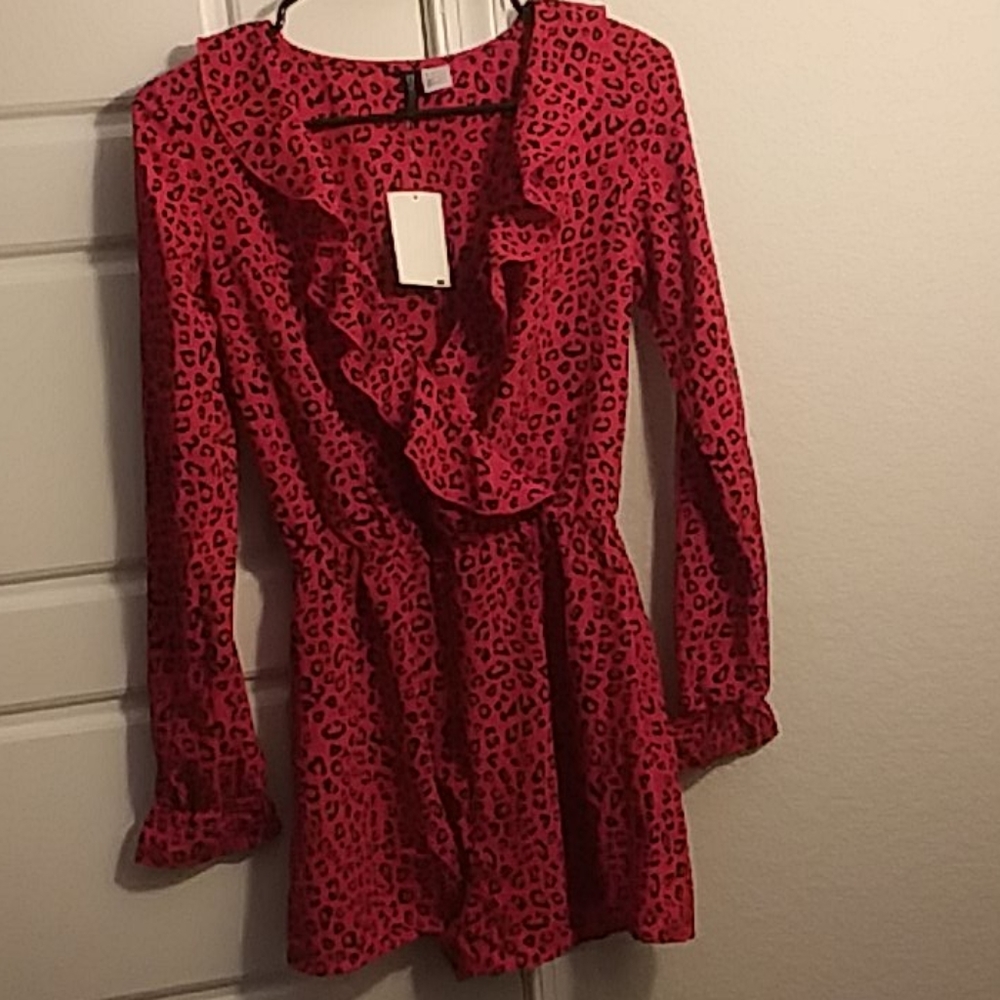 Long sleeve romper